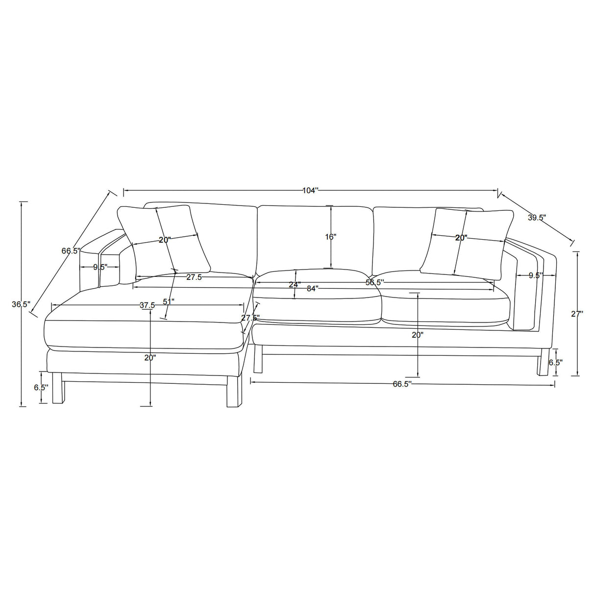 Geneva Sectional Sofa - galleria furniture outlet