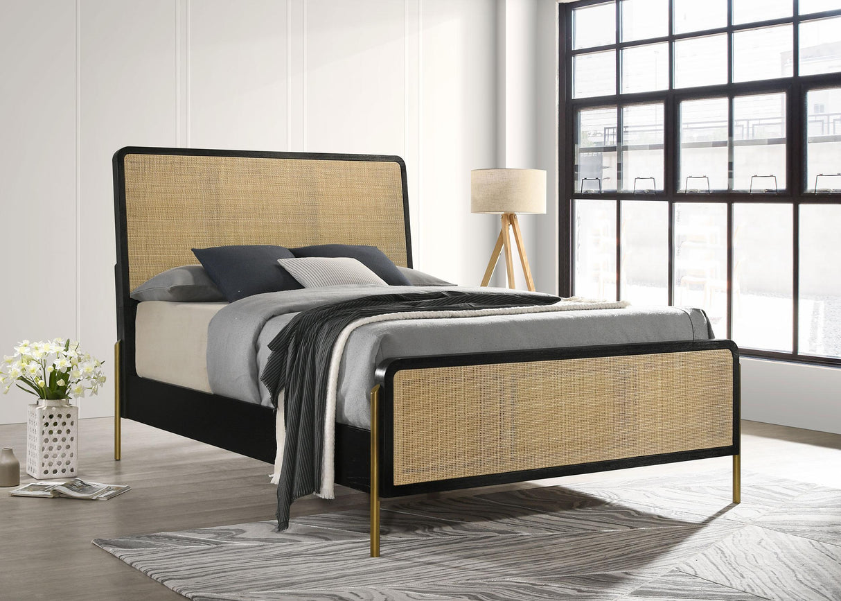Arini Panel Bed - galleria furniture outlet