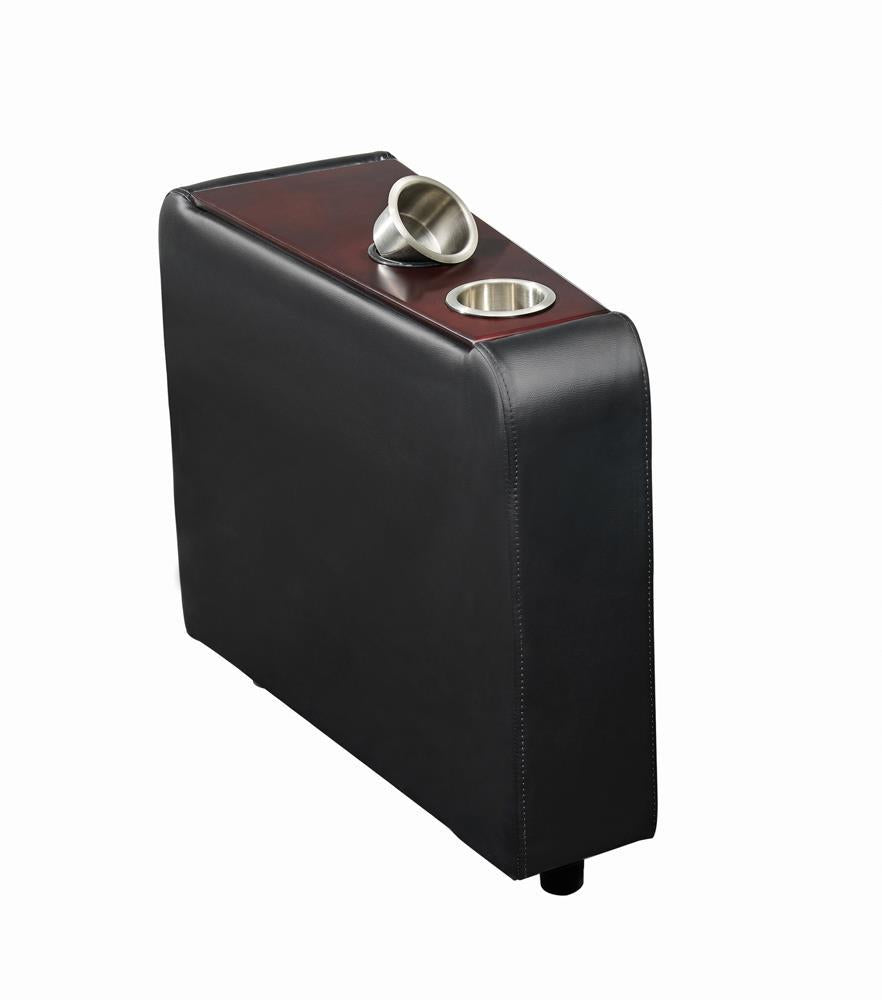 Toohey Home Theater Black Console - galleria furniture outlet