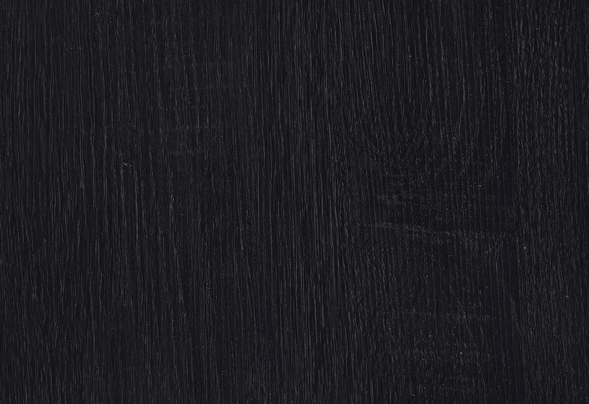 Dacre Round End Table Dark Grey and Black Nickel