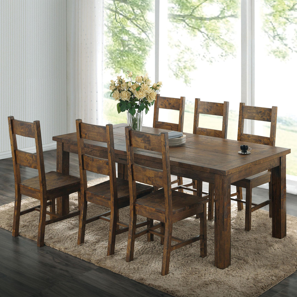 Coleman Dining Set - galleria furniture outlet