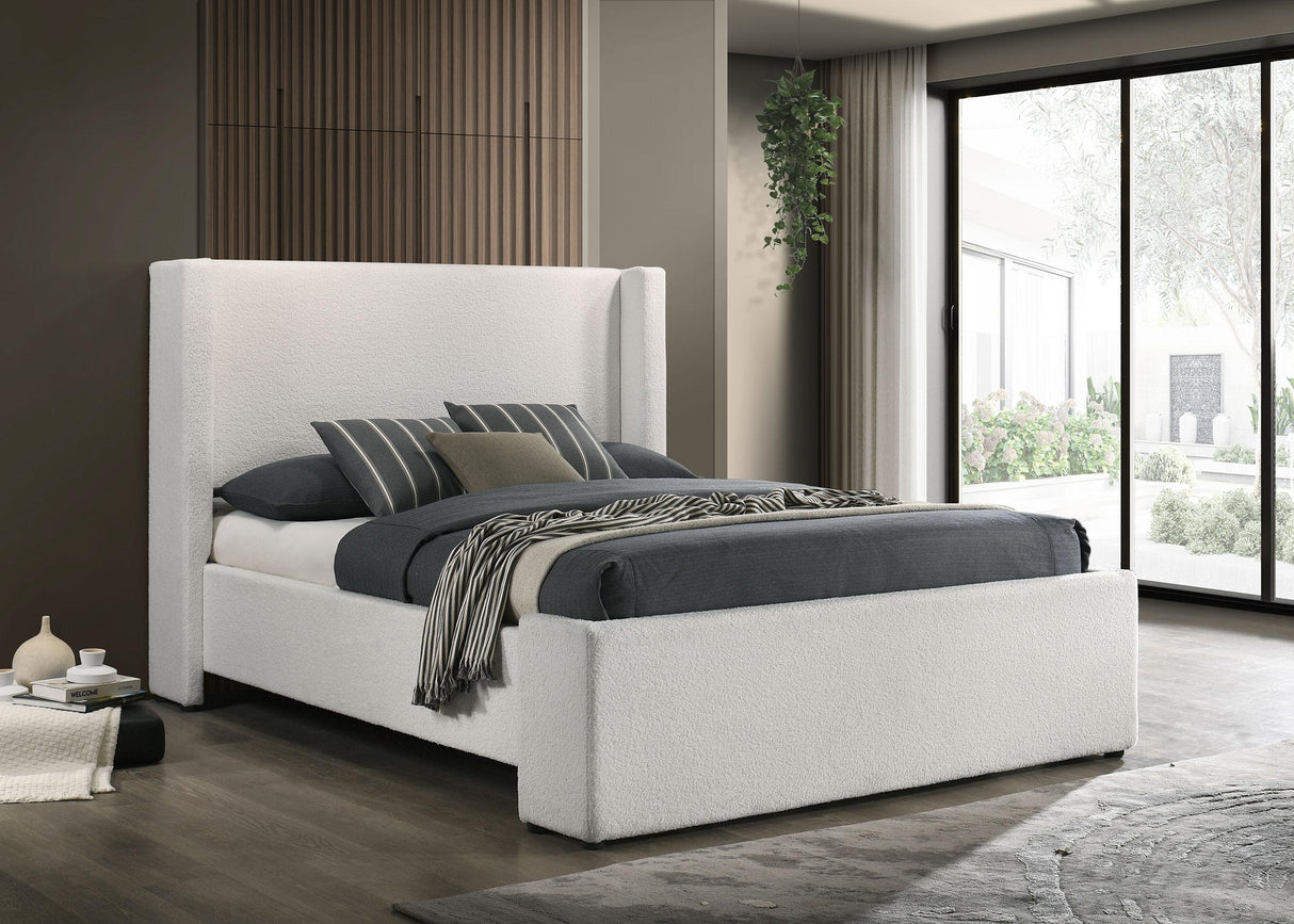 Alamosa Wingback Platform Bed