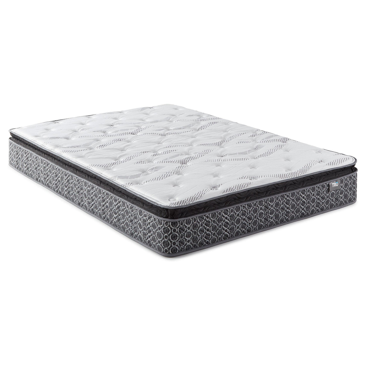 Hayes Medium Plush Pillow Top Hybrid Mattress - galleria furniture outlet