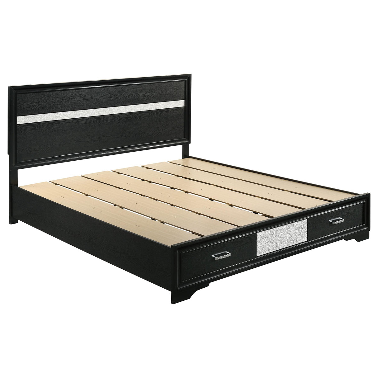 Miranda Panel Platform Storage Bed - galleria furniture outlet
