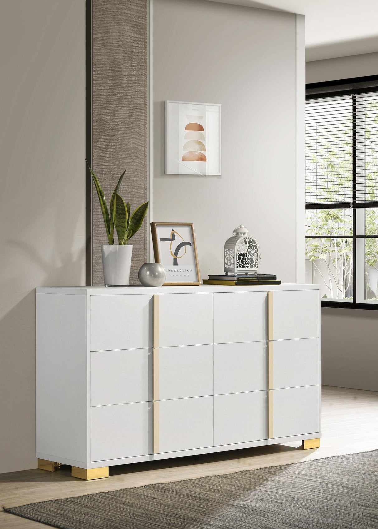 Marceline Dresser - galleria furniture outlet