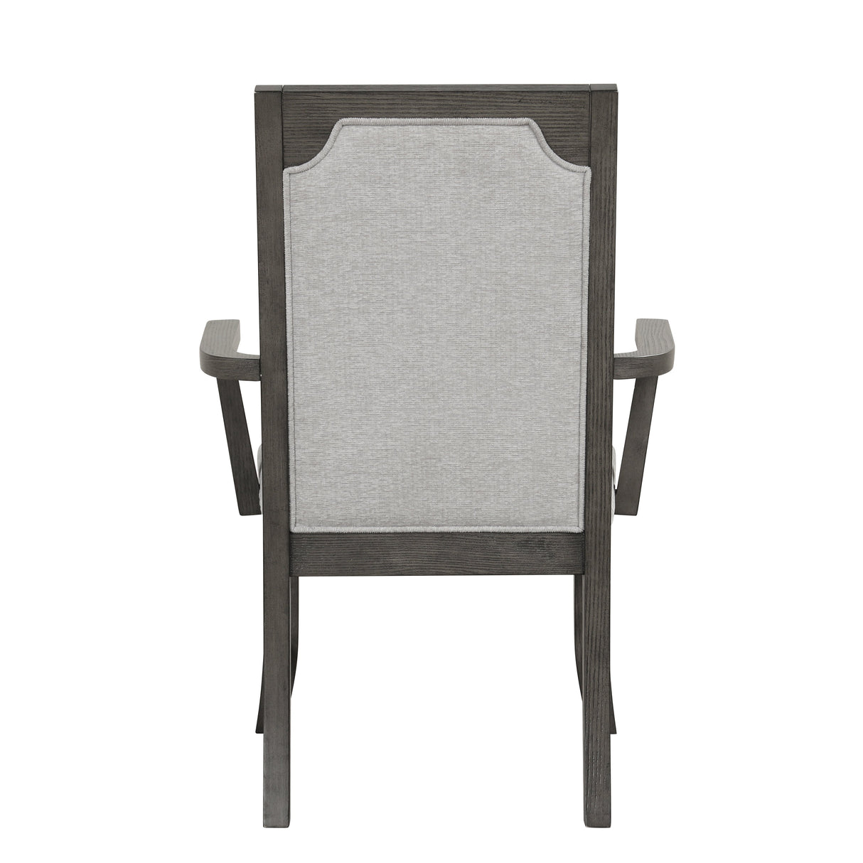 Lisbon Dining Arm Chair (2 Per Carton)-Gray