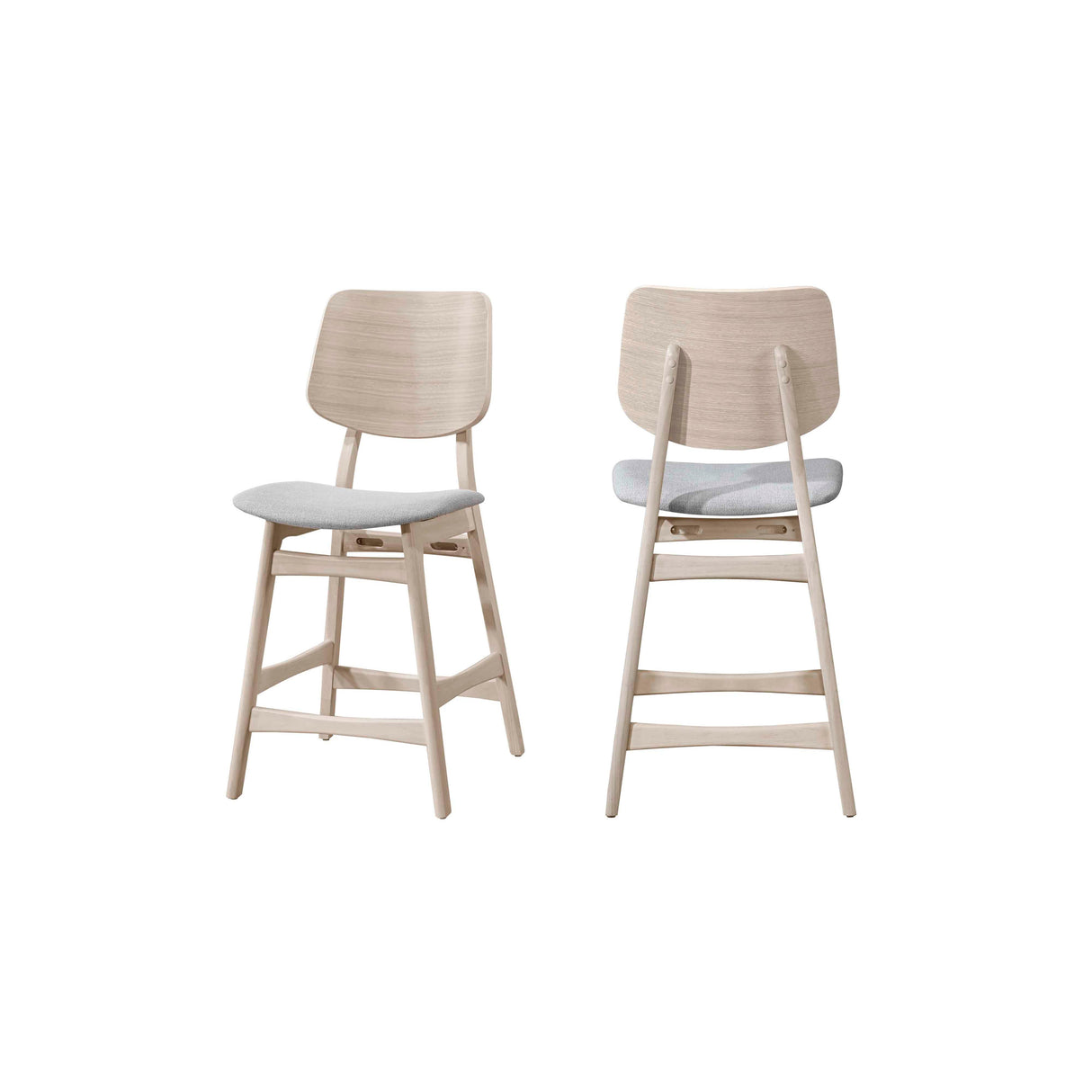 Oscar Counter Chair-White Ash