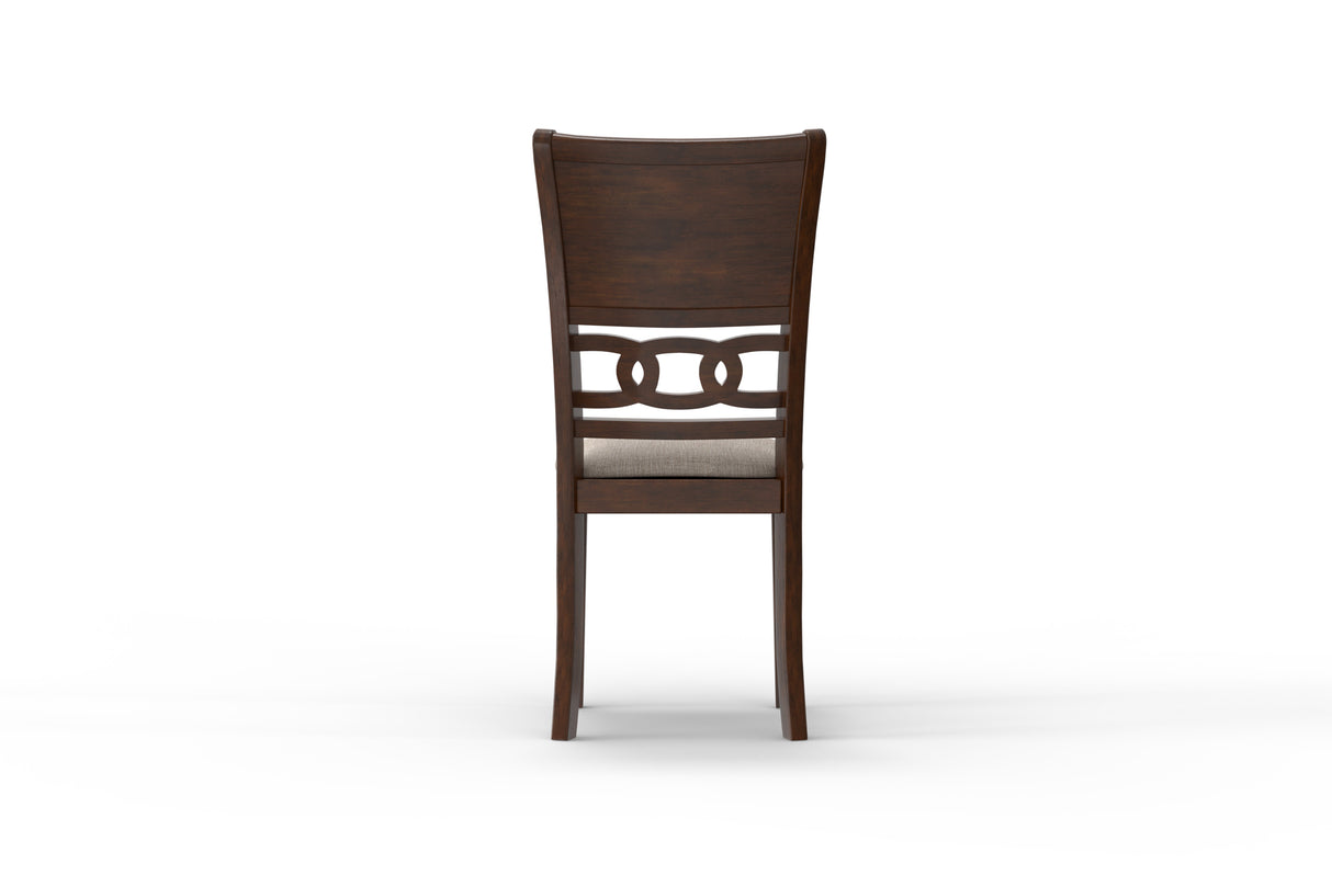 Gia 3 Pc 42" Drop Leaf Dining Table & 2 Chairs-Cherry