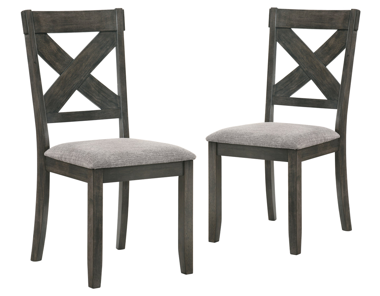 Gulliver Side Chair-Rustic Brown