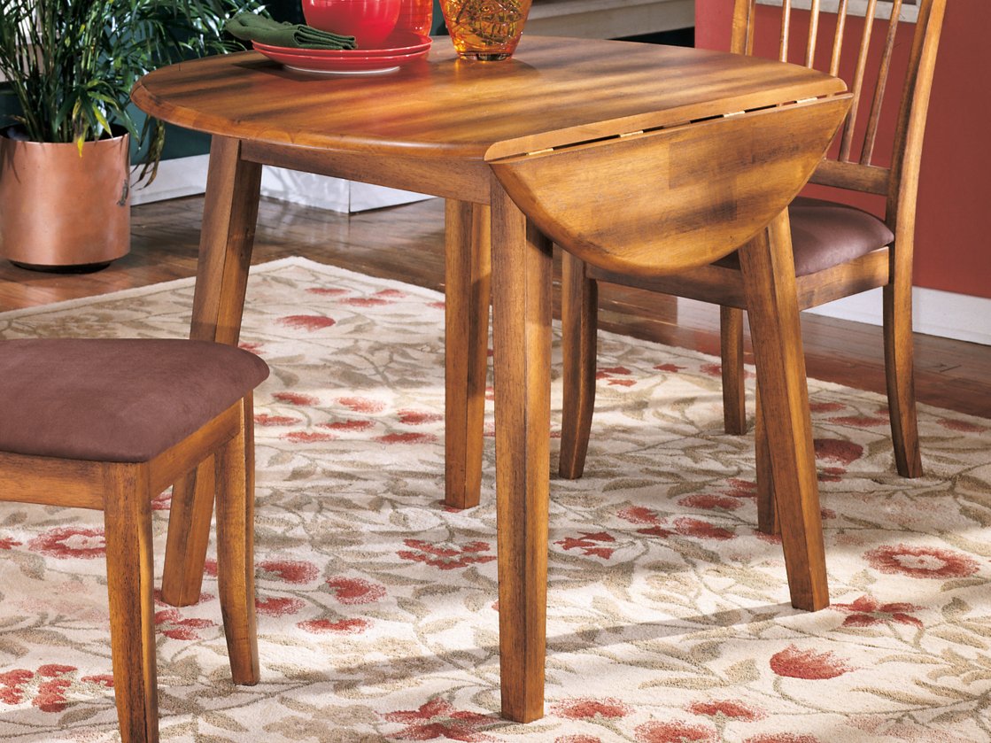 Berringer Dining Drop Leaf Table - galleria furniture outlet