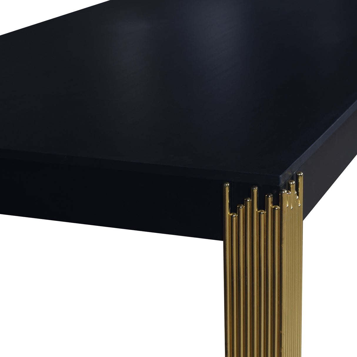 Empire Rectangle Dining Table-Black