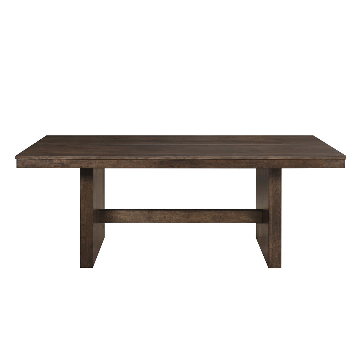 Kody Rectangle Dining Table Base-Dk Walnut