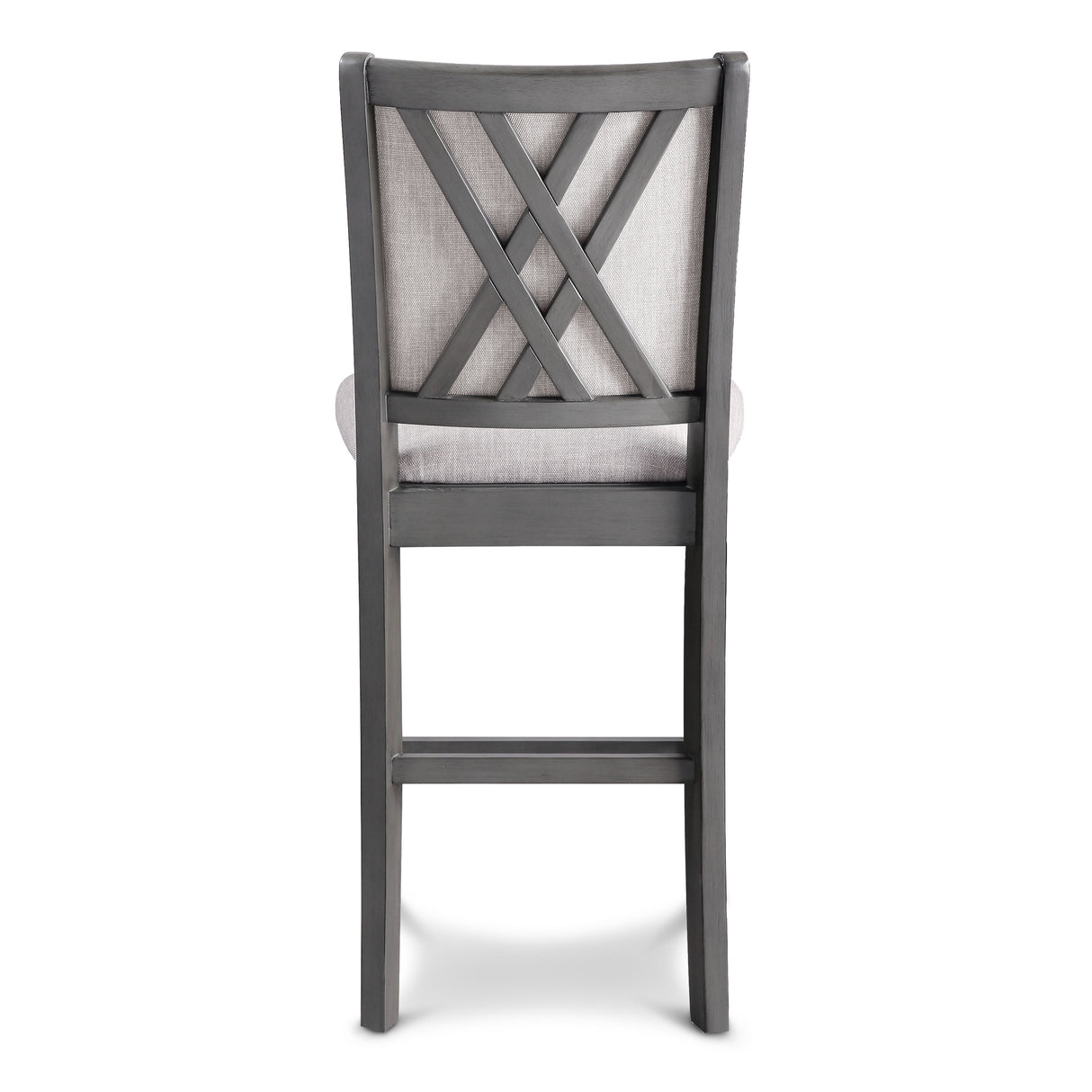 Amy 5 Pc 42" Round Counter Dining Set-Gray