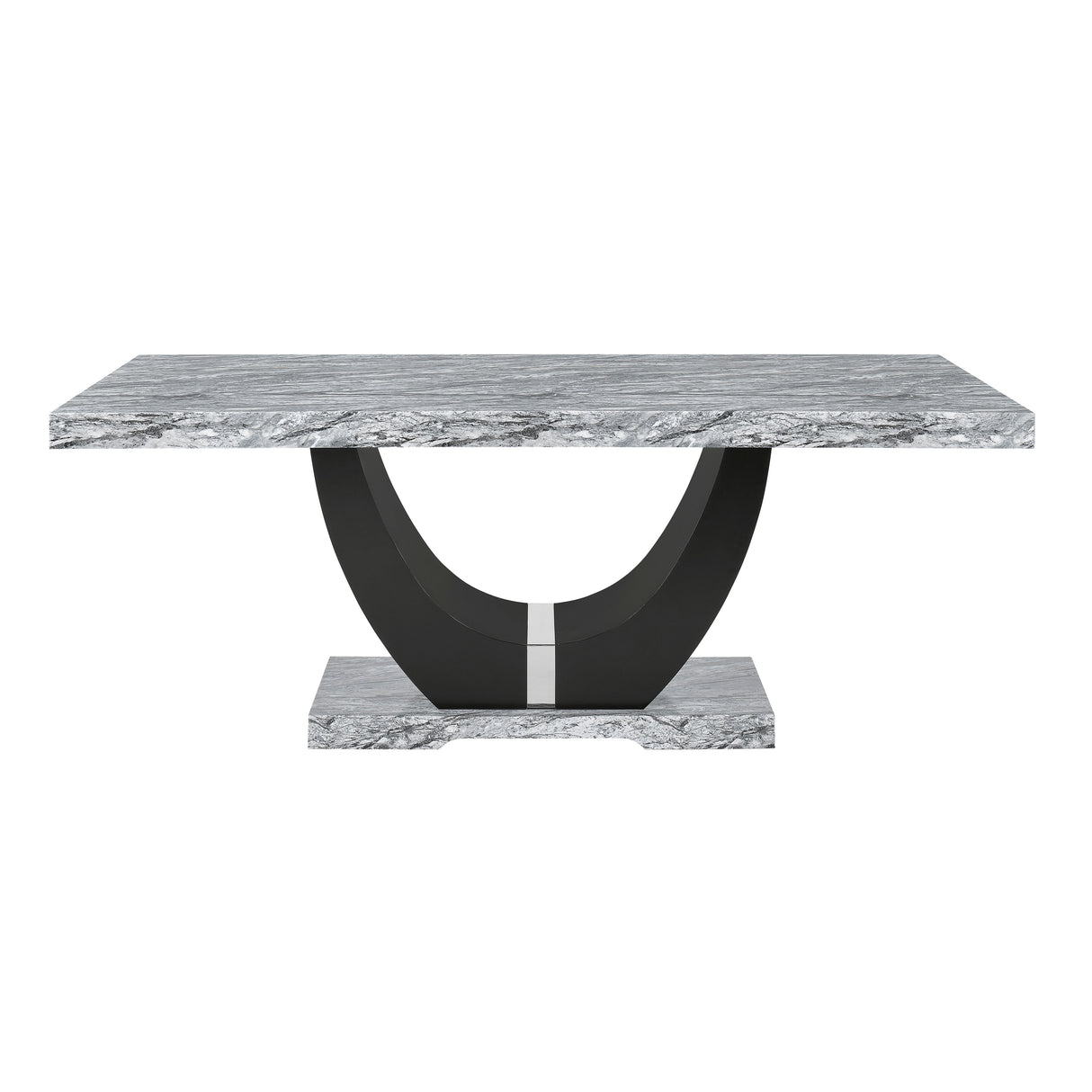 Lyra Dining Table Top And Base Bottom Marble