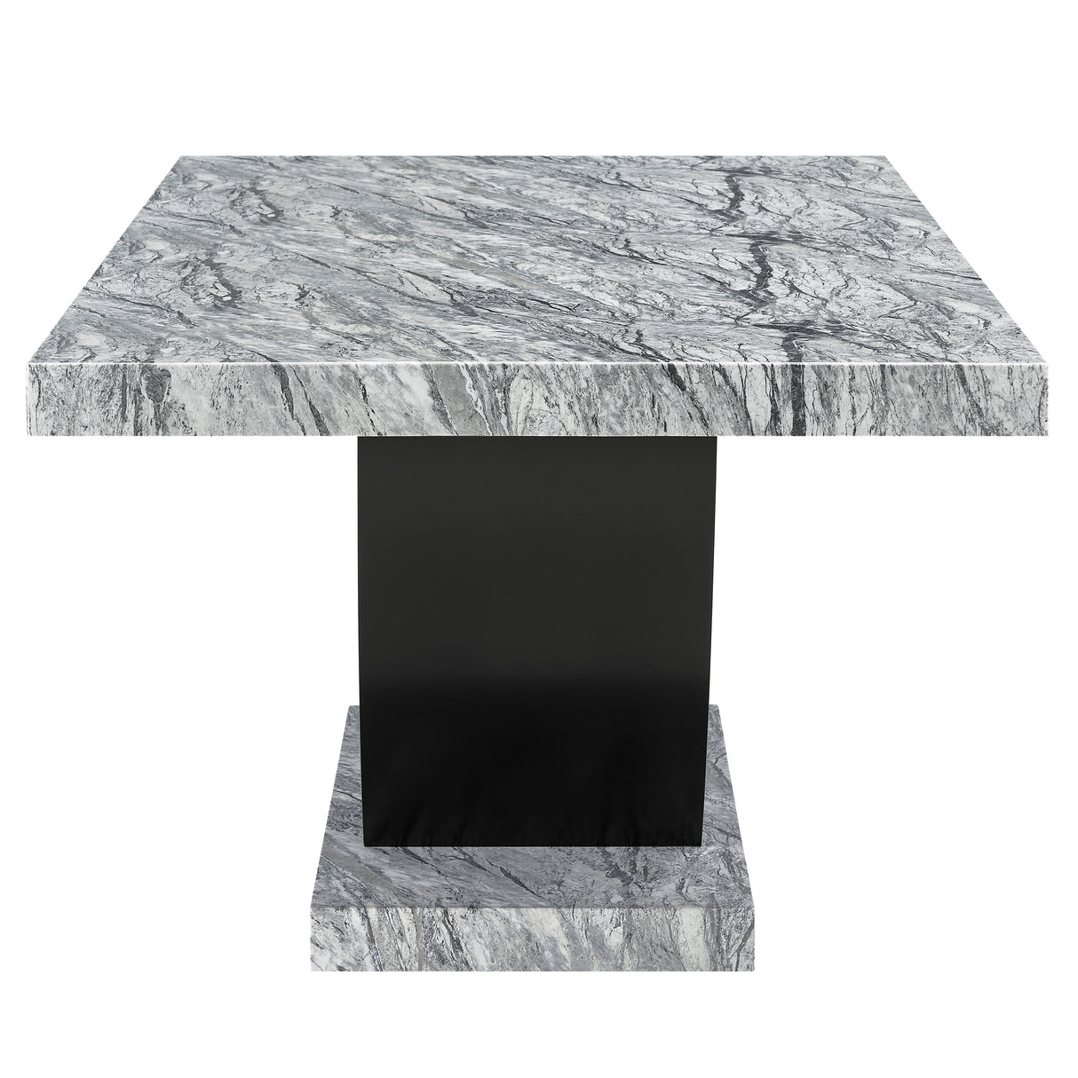 Lyra Dining Table Top And Base Bottom Marble