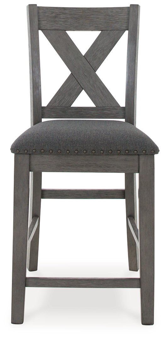 Caitbrook Counter Height Dining Table and Bar Stools (Set of 7) - galleria furniture outlet