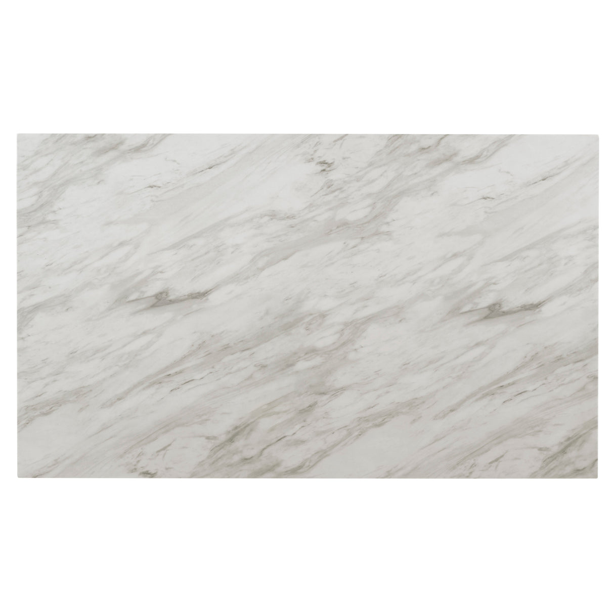 Celeste 64" Dining Table-Espresso/Faux Marble