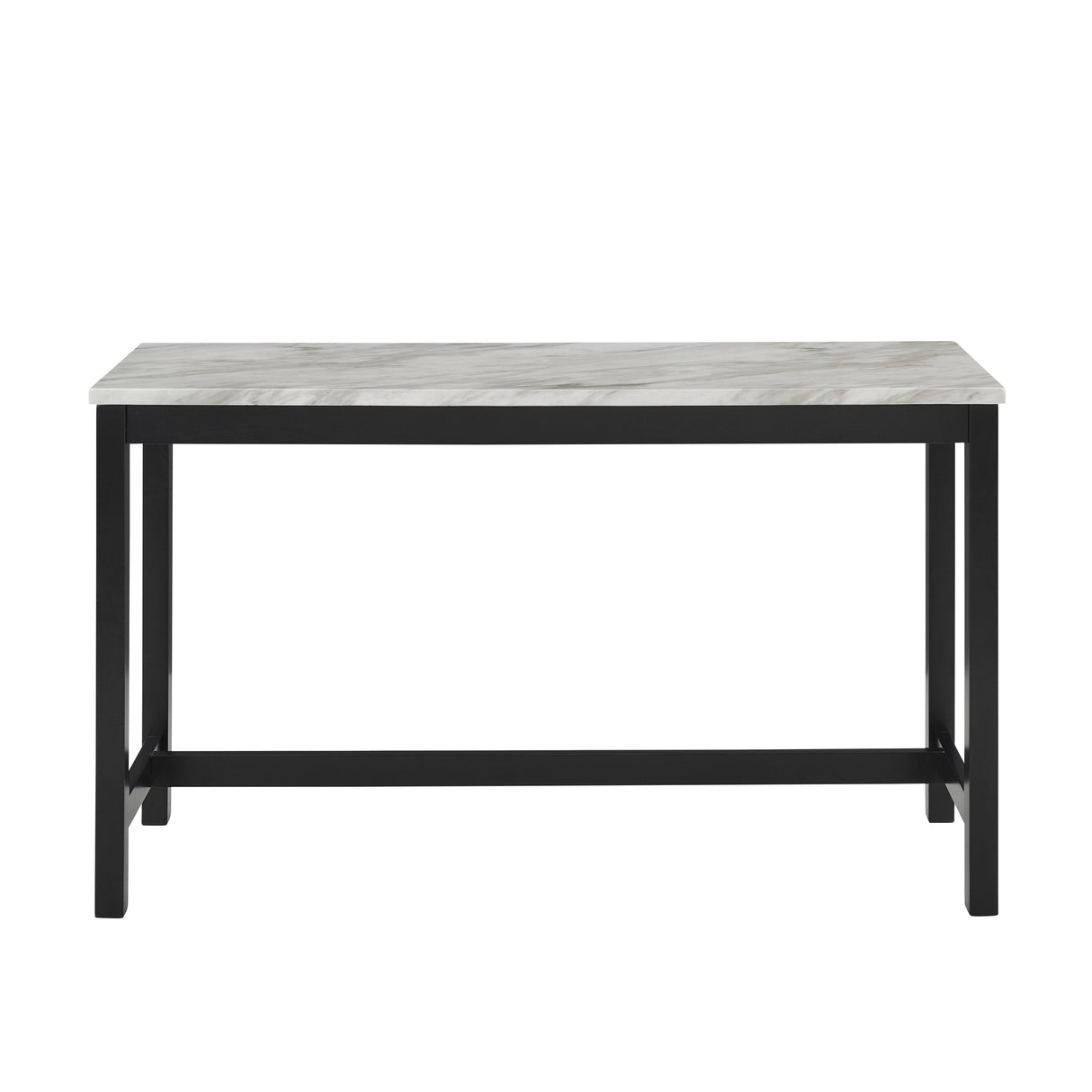 Celeste Theater Bar Table W/ 3 Stools-Blue