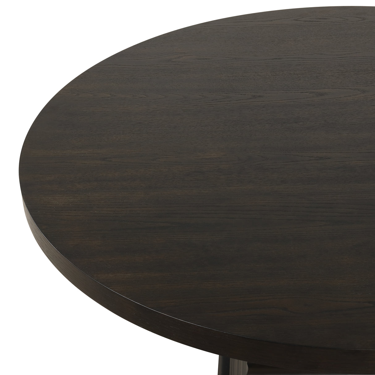 Plateau Round Dining Top-Rustic Espresso