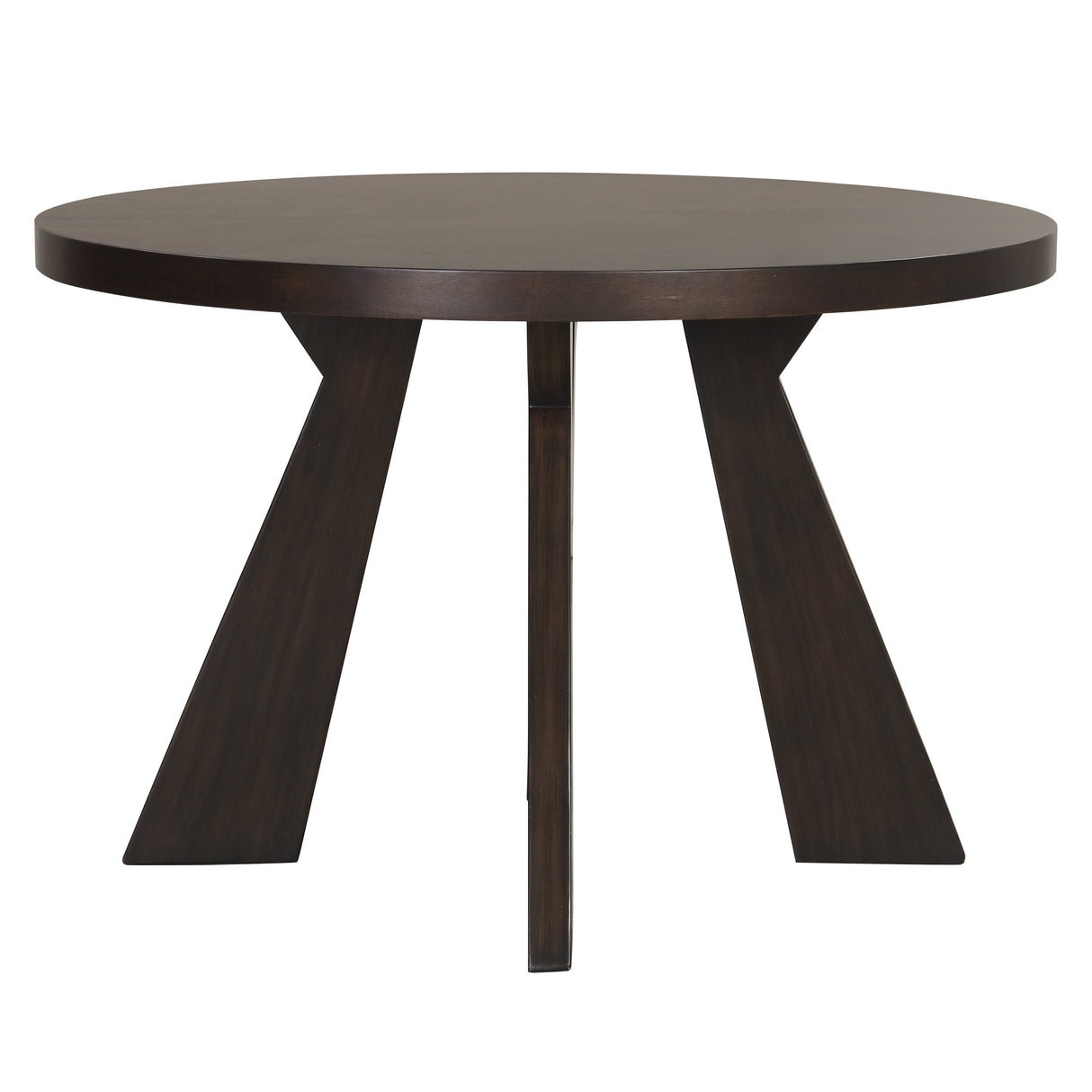 Chestnut Ridge 47" Round Table-Brown