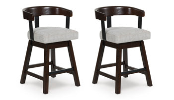 Haddigan Counter Height Barstool (Set of 2) - galleria furniture outlet