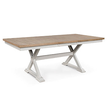 Purlaney Dining Butterfly Extension Table - galleria furniture outlet