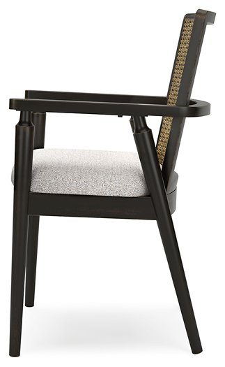 Galliden Dining Arm Chair - galleria furniture outlet