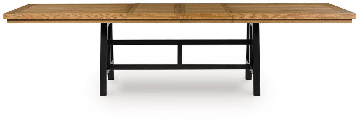 Galliden Dining Extension Table - galleria furniture outlet