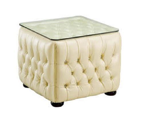 ESF Furniture 258 End Table in Ivory - galleria furniture outlet