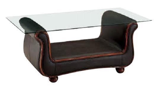 ESF Furniture 262 Coffee Table in Chocolate Brown - galleria furniture outlet