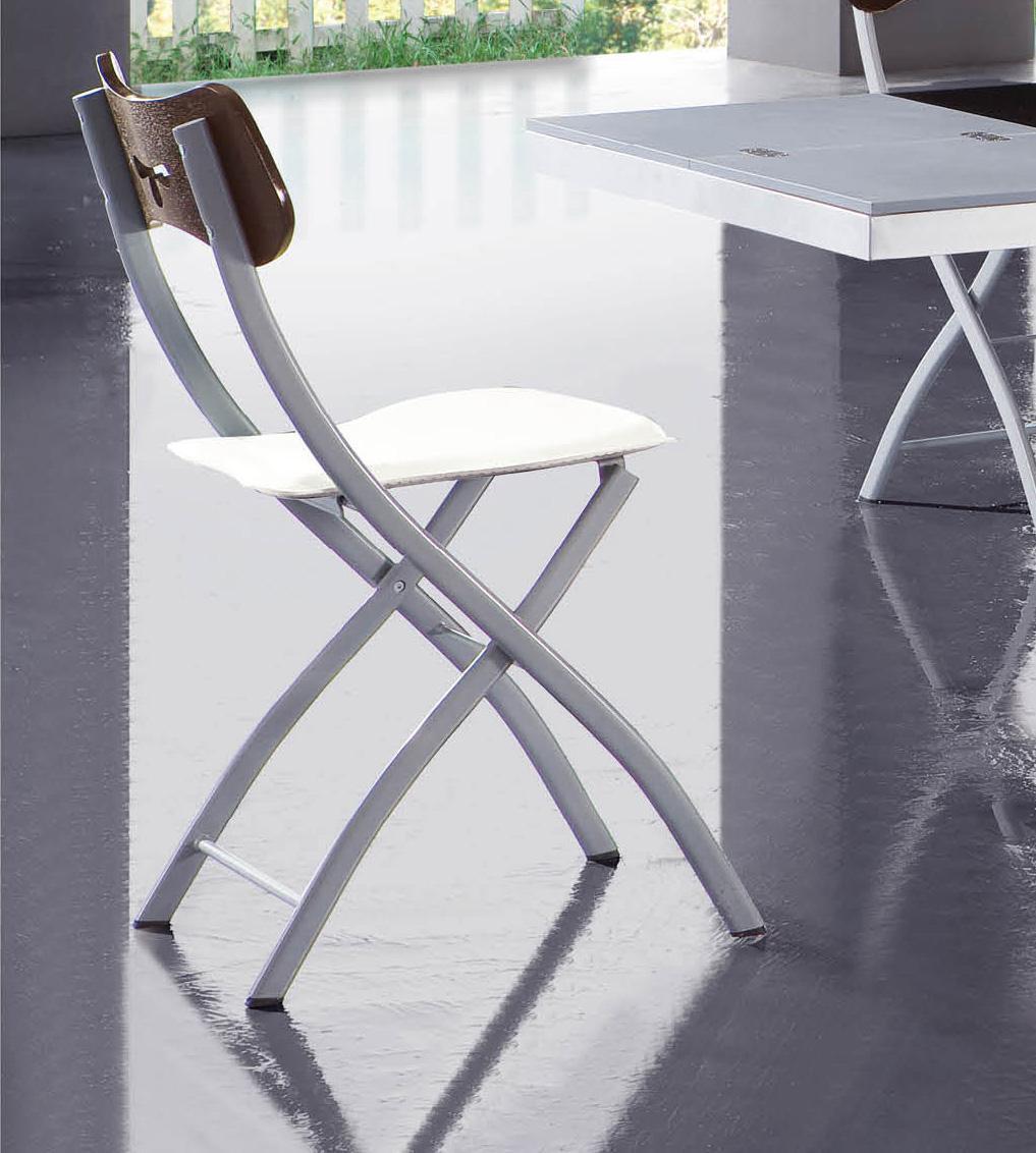 ESF Furniture 3147 Chair in Wenge White (Set of 4) - galleria furniture outlet