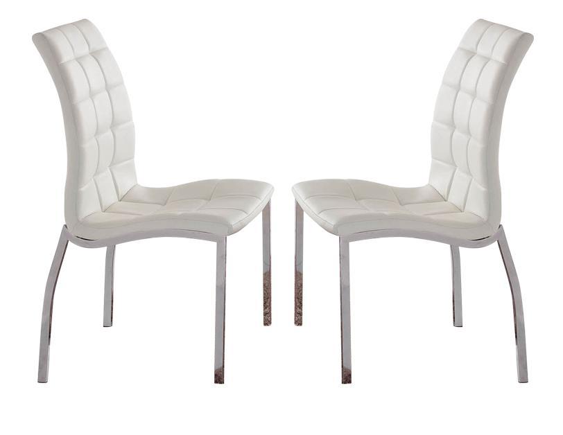 ESF Furniture 365 Chair in White (Set of 2)