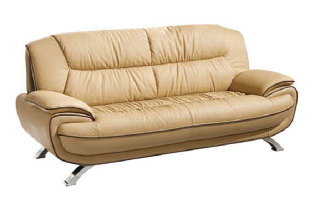 ESF Furniture 405 Sofa in Brown - galleria furniture outlet