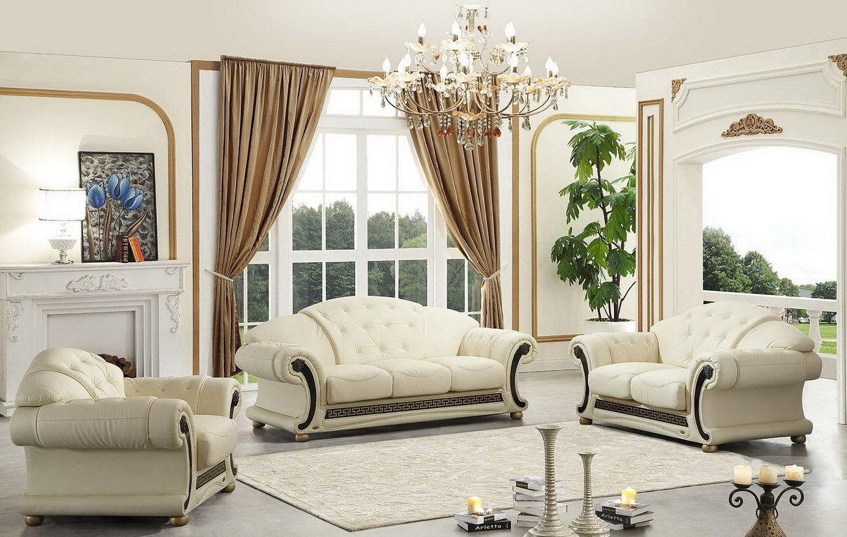 ESF Furniture Apolo Sofa (NO BED) in Ivory - galleria furniture outlet
