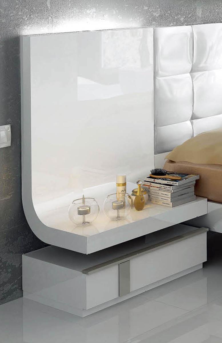 ESF Furniture Granada Nightstand in White - galleria furniture outlet