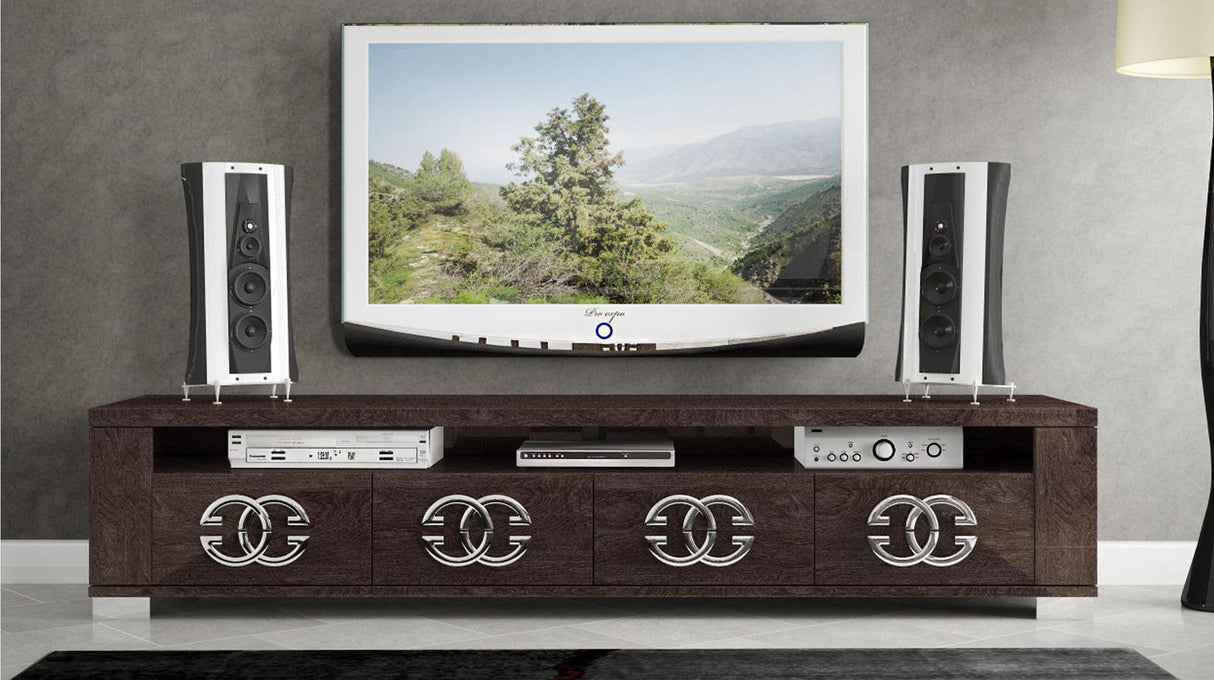 ESF Furniture Prestige TV Stand in Wenge - galleria furniture outlet
