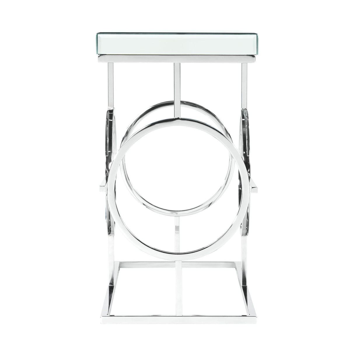 Pearl Rectangle Mirrored Sofa Table