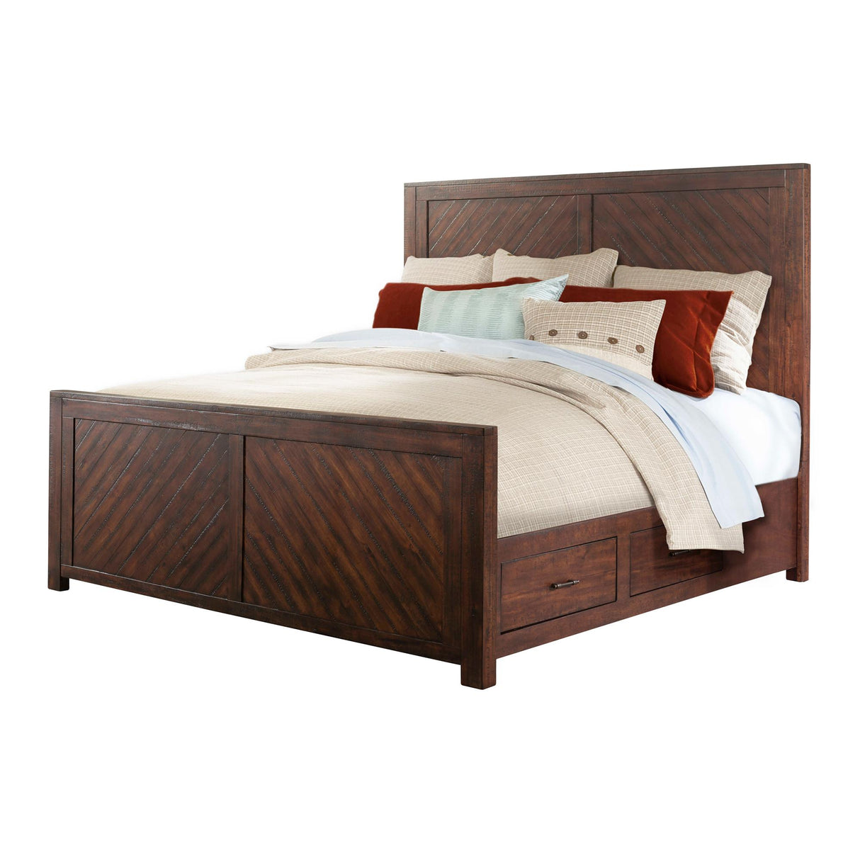 Jax Queen Platform Storage Bed