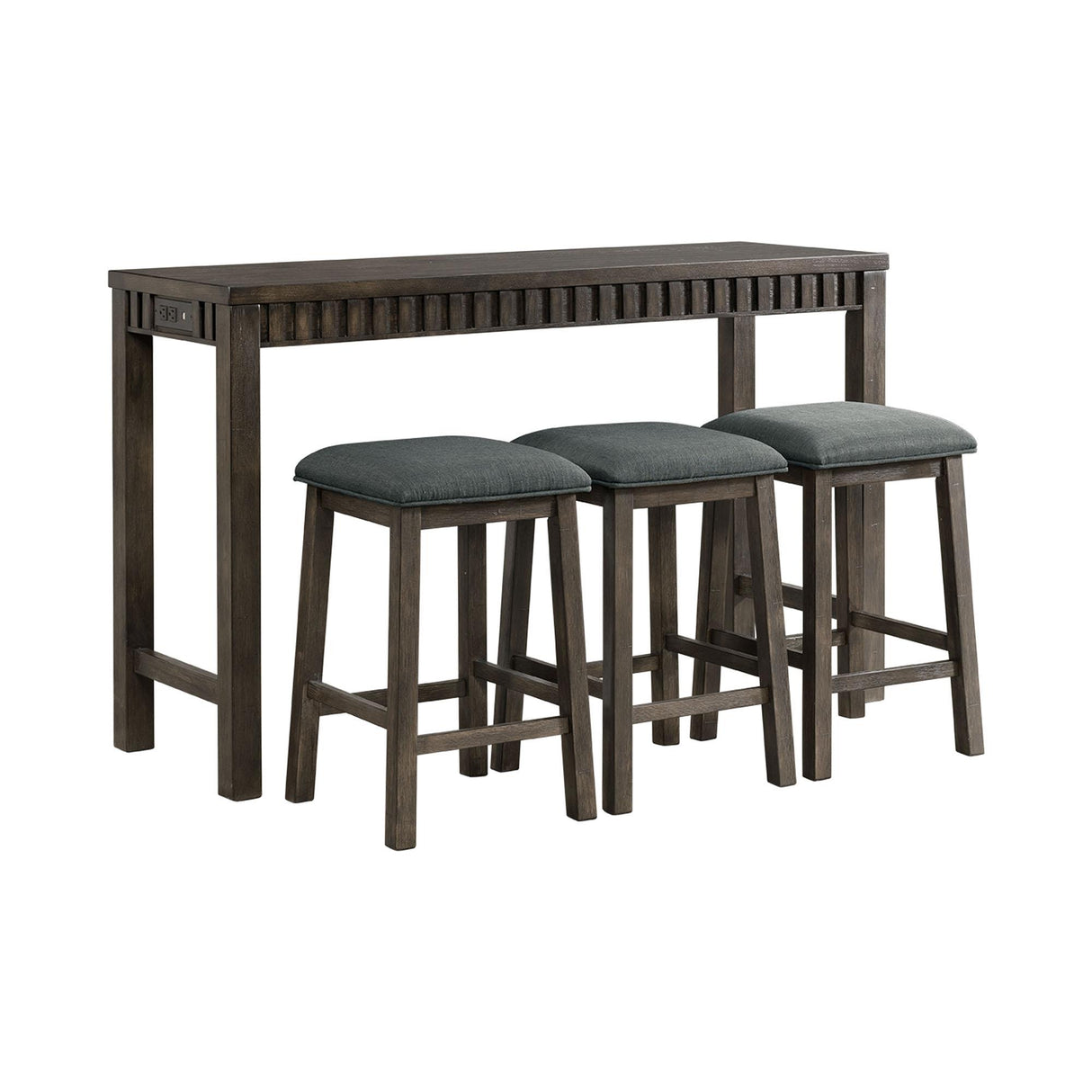 Shelter Bay Multipurpose Bar Table Set