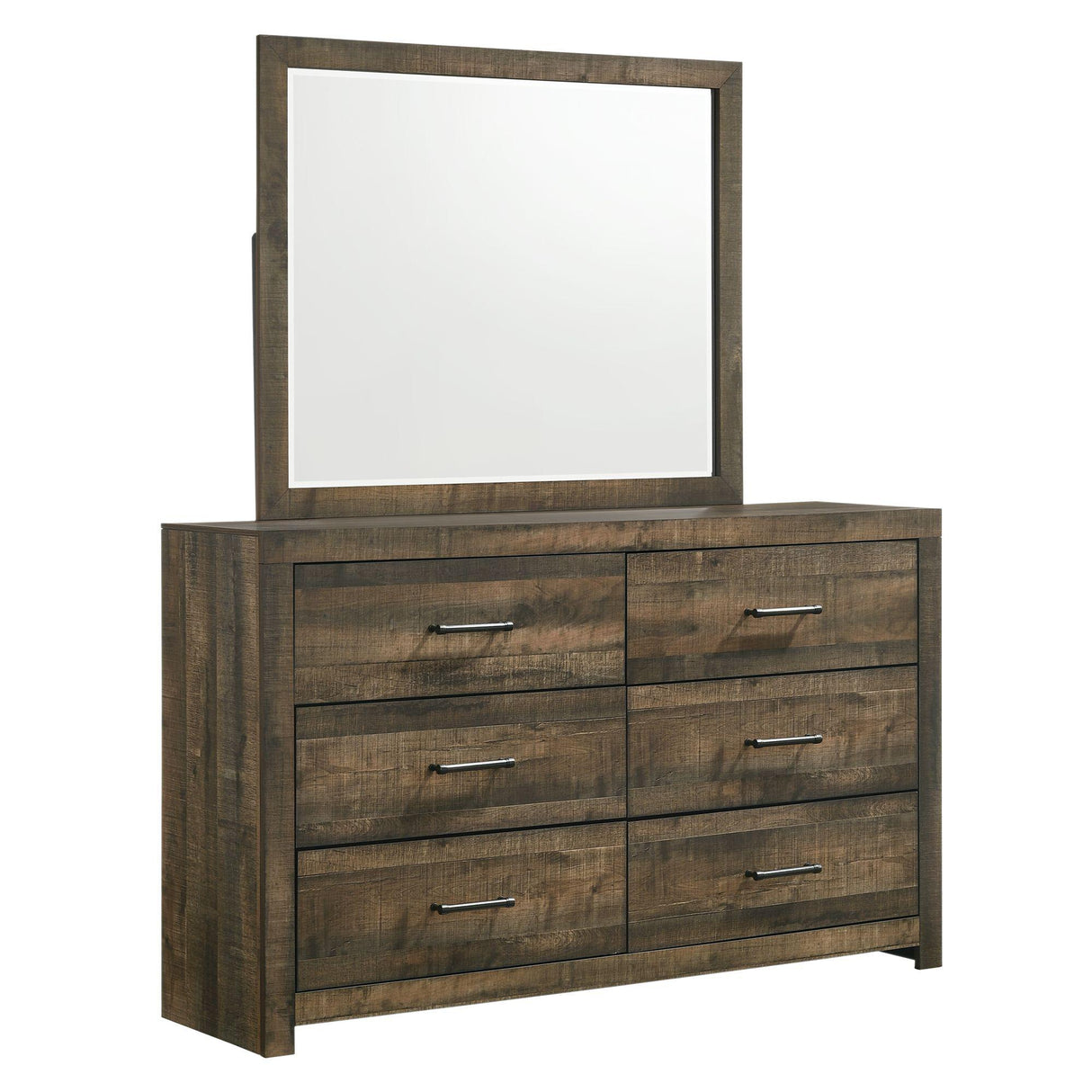 Bailey 6-Drawer Dresser & Mirror Set