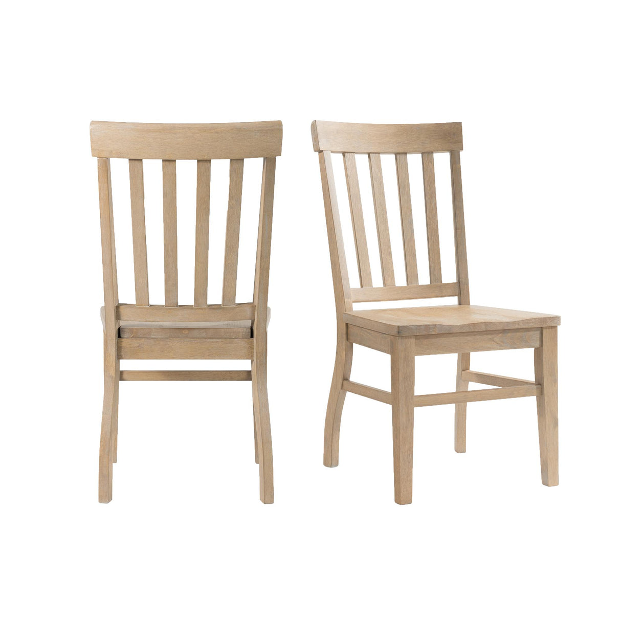 Lakeview Slat Back Side Chair Set of 2