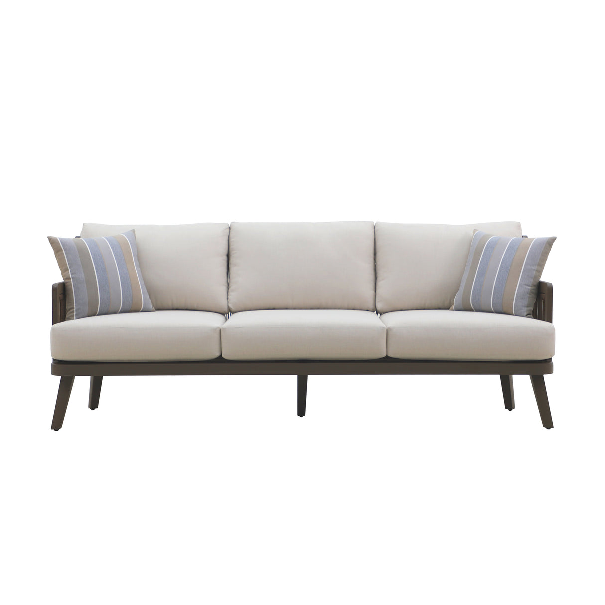 Genova Patio Sofa W/Two Accent Pillows