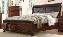 Galaxy Home Austin King Storage Bed in Dark Walnut GHF-808857715722 - galleria furniture outlet