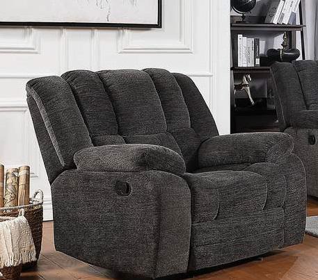Galaxy Home Chicago Reclining Chair in Gray GHF-808857905642 - galleria furniture outlet