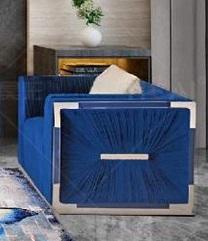 Galaxy Home Contempo Chair in Blue GHF-808857794093 - galleria furniture outlet