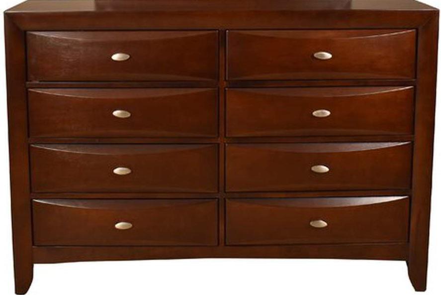 Galaxy Home Emily 8 Drawer Dresser in Cherry GHF-808857628237 - galleria furniture outlet