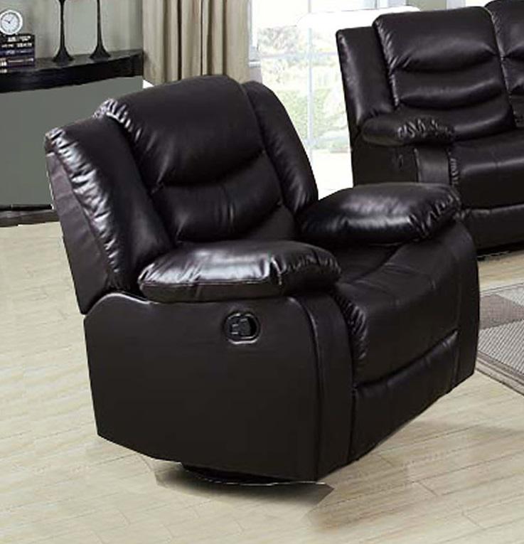 Galaxy Home Paco Recliner (Glider) in Espresso GHF-808857562760 - galleria furniture outlet