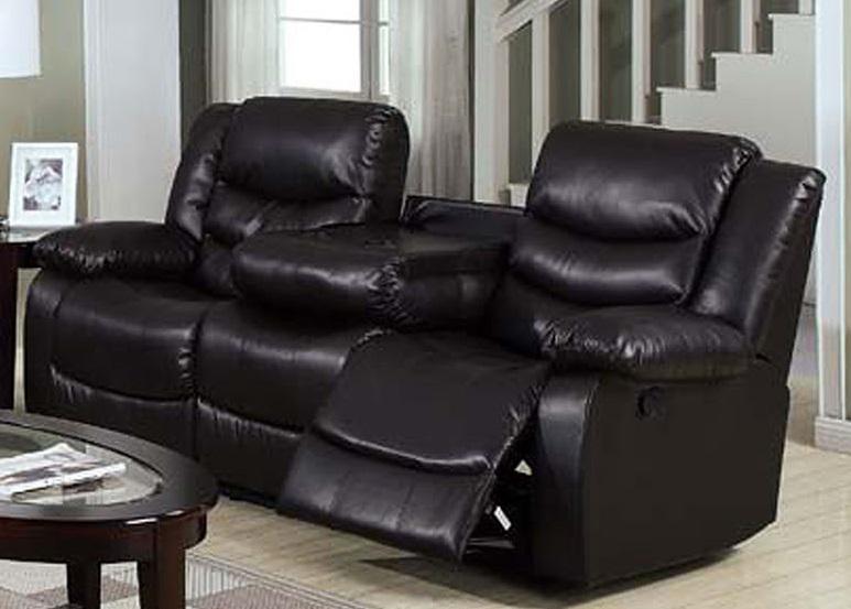 Galaxy Home Paco Recliner Sofa in Espresso GHF-808857674265 - galleria furniture outlet