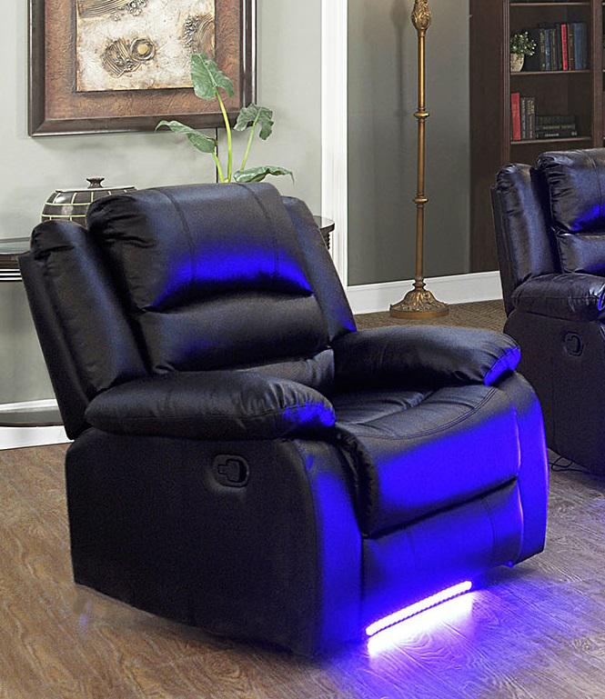 Galaxy Home Soho Recliner Chair in Espresso GHF-808857769565 - galleria furniture outlet