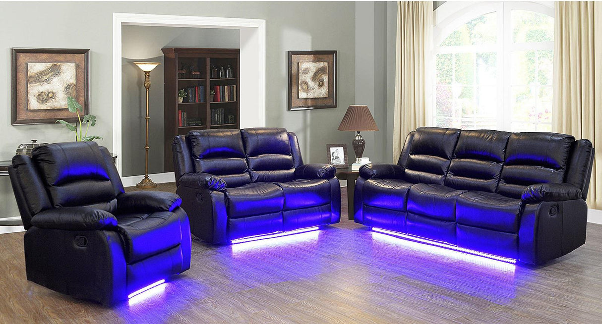 Galaxy Home Soho Reclining Loveseat in Espresso GHF-808857924650 - galleria furniture outlet